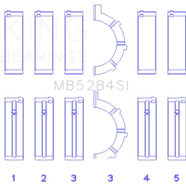 King Engine Bearings MB5284SI0.75