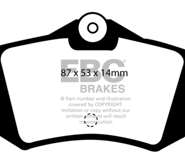 EBC Yellowstuff Brake Pad Sets EBC DP4999R
