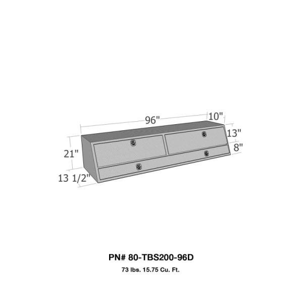 Westin 80-TBS200-96D
