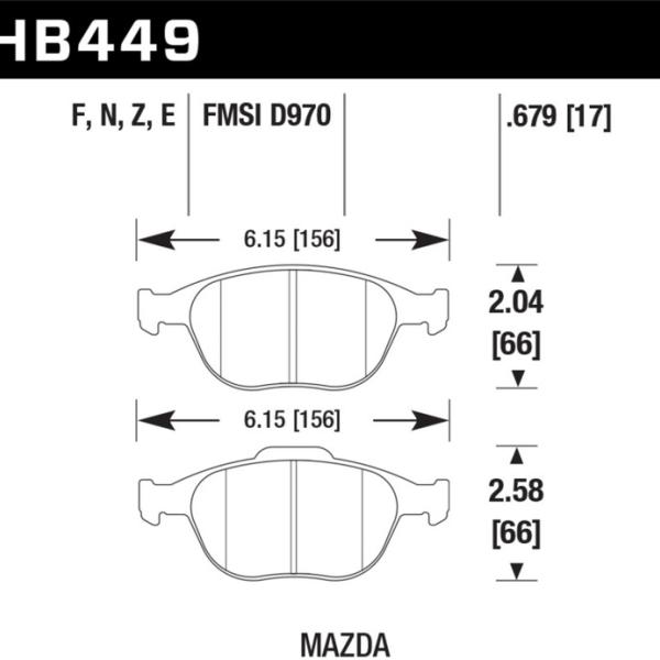 Hawk Performance HB449F.679