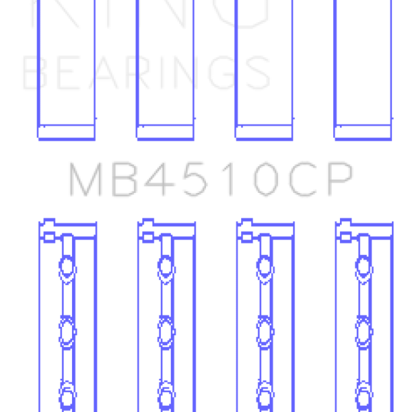 KING Performance Main Bearings King Engine Bearings MB4510CP