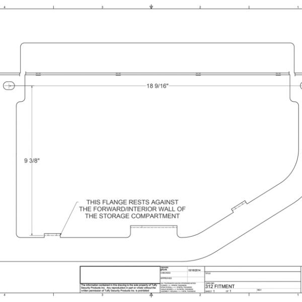 TFY Underseat Drawer Tuffy Products 312-01
