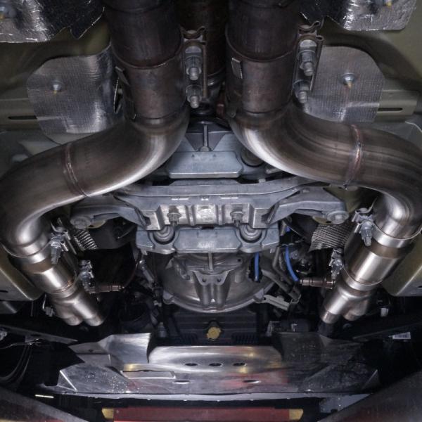 SSW Long Tube Headers Stainless Works GT350HCAT