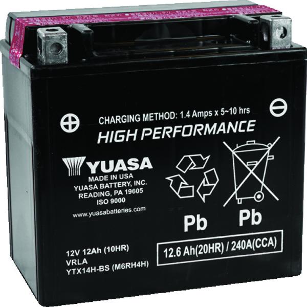 Yuasa Battery YUAM6RH4H