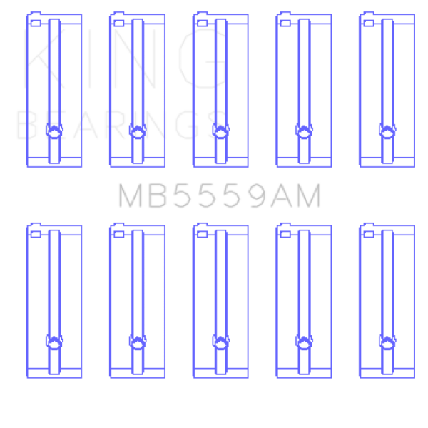 KING Main Bearings King Engine Bearings MB5559AM
