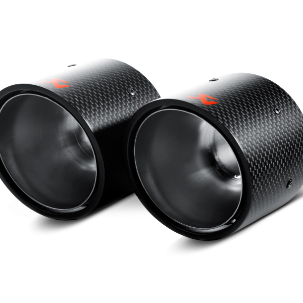 AKR Tail Pipe Set - Carbon Akrapovic TP-MINR56/57-CA
