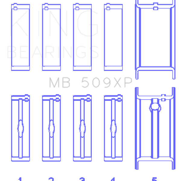 King Engine Bearings MB509XPSTDX