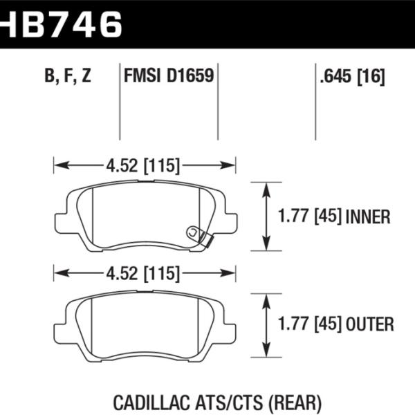 Hawk Performance HB764Z.628