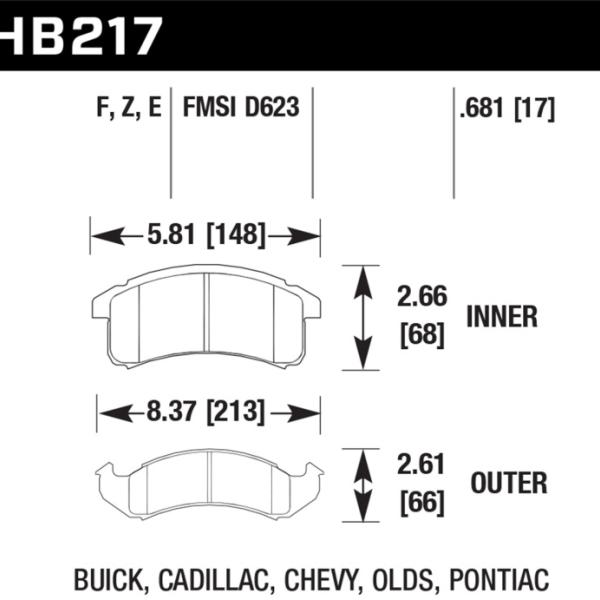 Hawk Performance HB217E.681