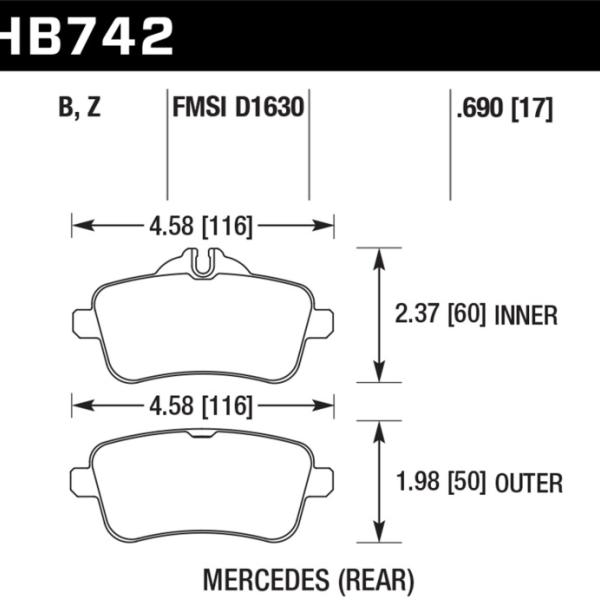 Hawk Performance HB742Z.690