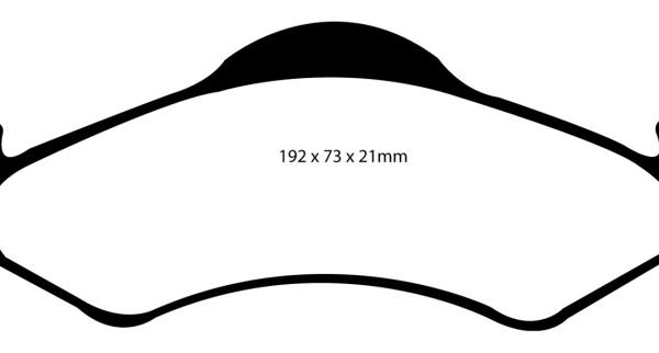 EBC Yellowstuff Brake Pad Sets EBC DP41318R