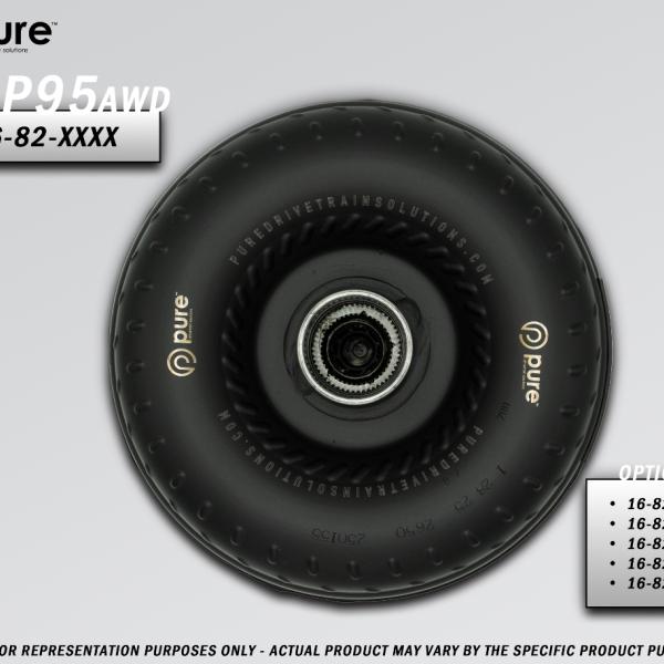 PDS Billet Race Torque Converter Pure Drivetrain Solutions 16-82-2650
