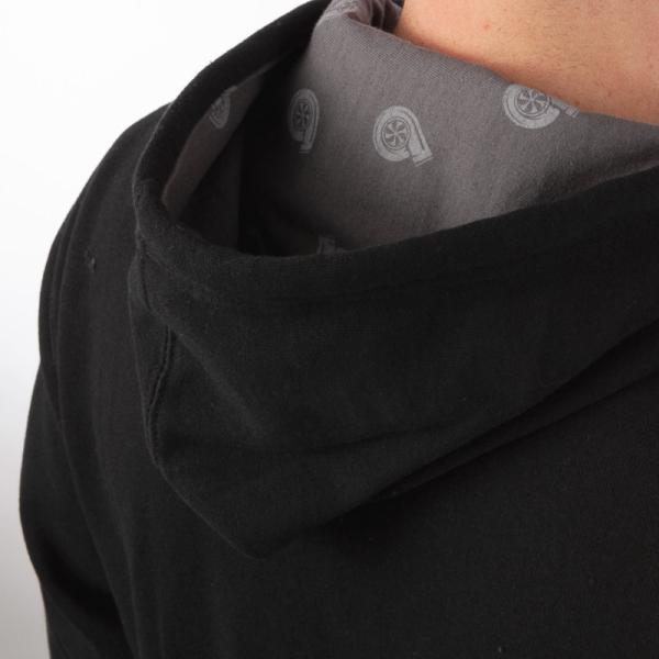 COBB CO-LINERHOODIE-BLK-S