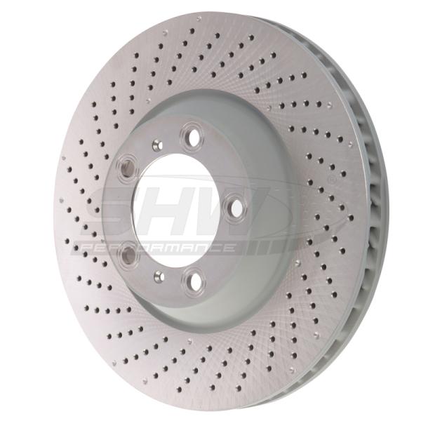 SHW Drilled-Dimpled MB Rotors SHW Performance PFL30905