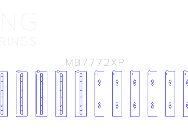 King Engine Bearings MB7772XP.026