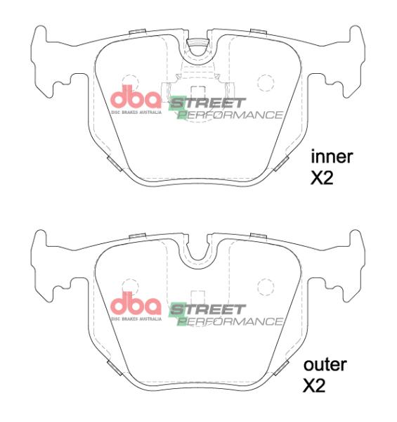 DBA SP Performance Brake Pads DBA DB1397SP