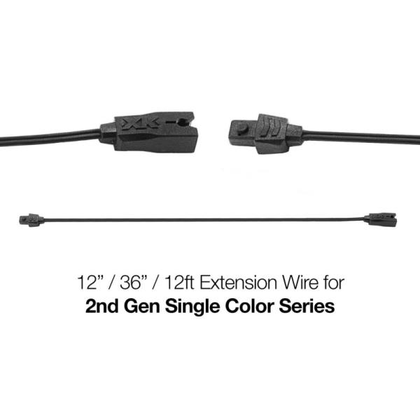 XKGLOW XK-2P-WIRE-12FT