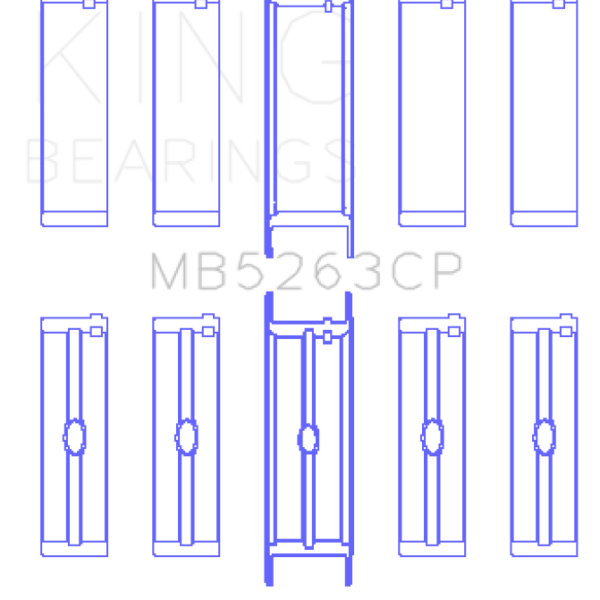 King Engine Bearings MB5263CP