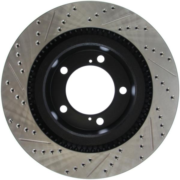 ST Slot & Drill Brake Rotors Stoptech 127.44156L