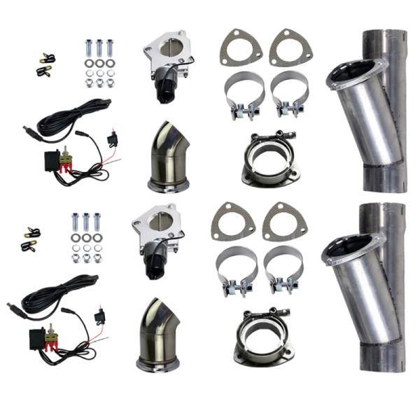 GMS Electronic Exhaust Cutouts Granatelli Motor Sports 303525D