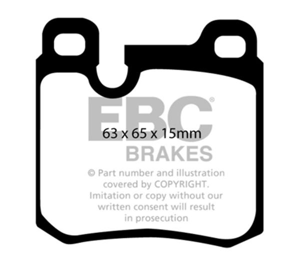 EBC Yellowstuff Brake Pad Sets EBC DP4996R