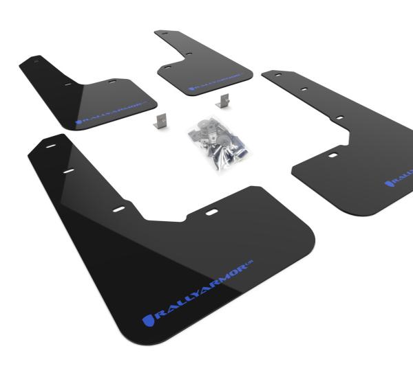RAL UR Blk Flap/Blue Logo Rally Armor MF76-UR-BLK/BL