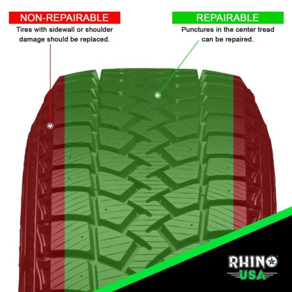 RSA Tire Repair Rhino USA RNO-TIRE-REPAIR-KIT