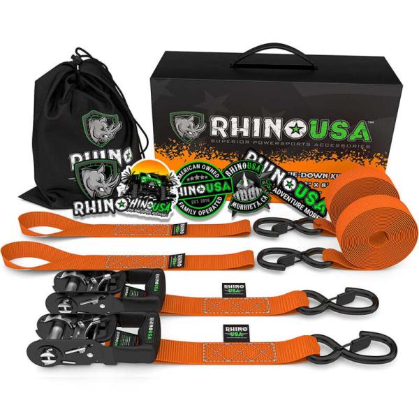 RSA Tie Down Kits Rhino USA HDKIT-2PK-ORG