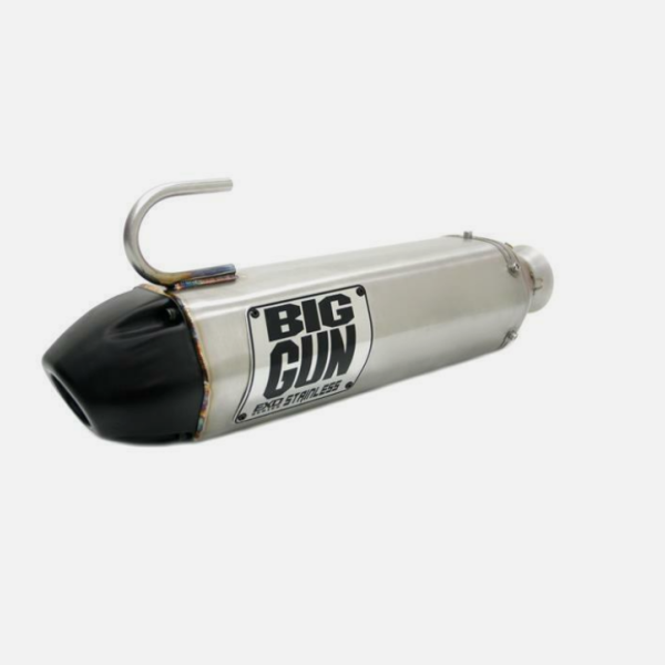 BIG EXO Stainless SXS Slip Ons Big Gun 14-7502