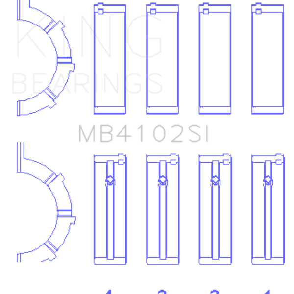 King Engine Bearings MB4102SI.026