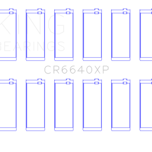 KING Performance Rod Bearings King Engine Bearings CR6640XP