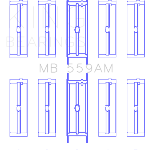King Engine Bearings MB559AM