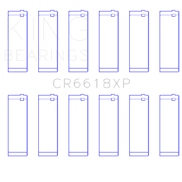 KING Rod Bearings King Engine Bearings CR6618XP
