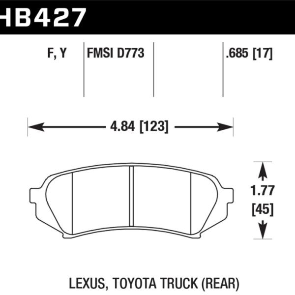 Hawk Performance HB427Y.685