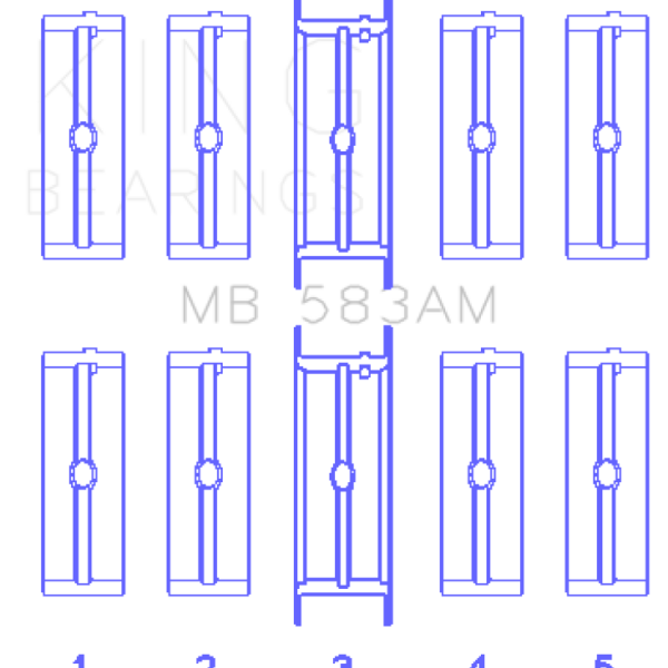 King Engine Bearings MB 583AM 030