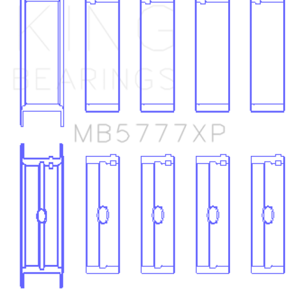 KING Performance Main Bearings King Engine Bearings MB5777XP