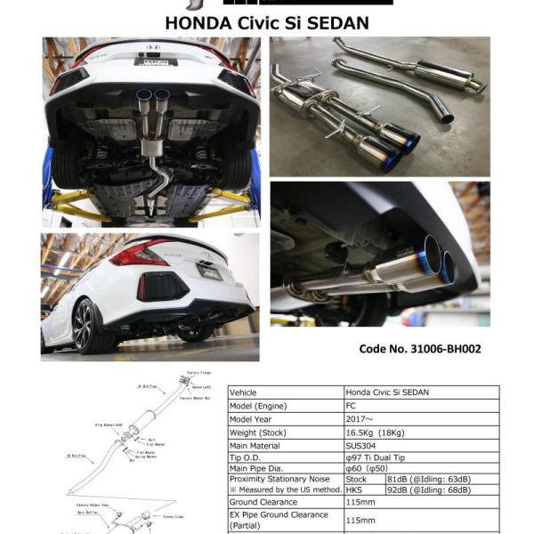 HKS 31006-BH002