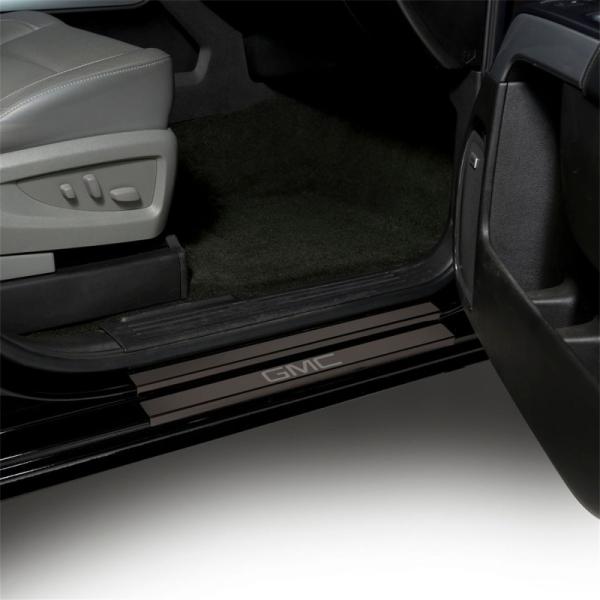 PUT Black Platinum Door Sills Putco 95173BPGM-2