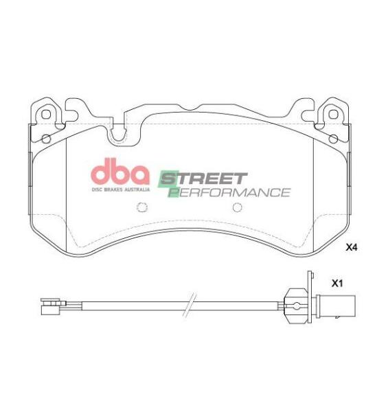 DBA SP Performance Brake Pads DBA DB2387SP