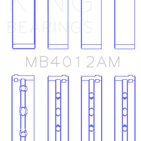 King Engine Bearings MB4012AM