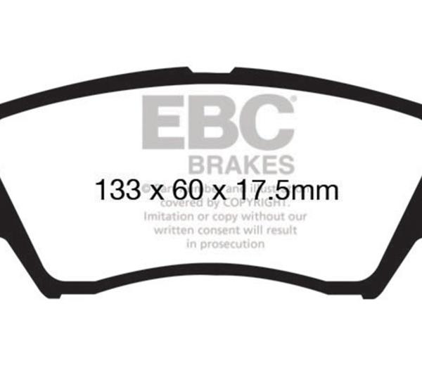 EBC Greenstuff Brake Pad Sets EBC DP21874