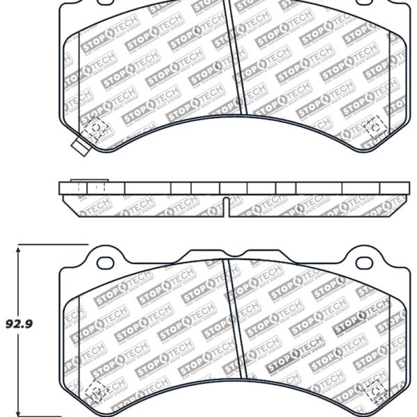 ST Sport Brake Pads Stoptech 309.13820