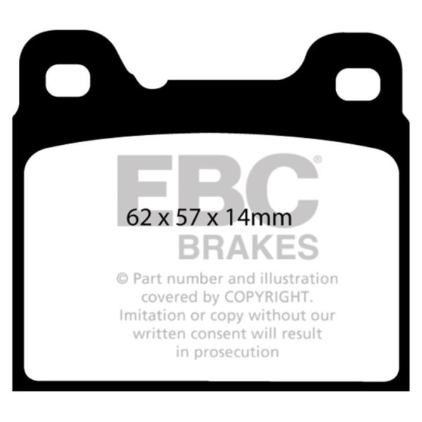 EBC Yellowstuff Brake Pad Sets EBC DP41043R