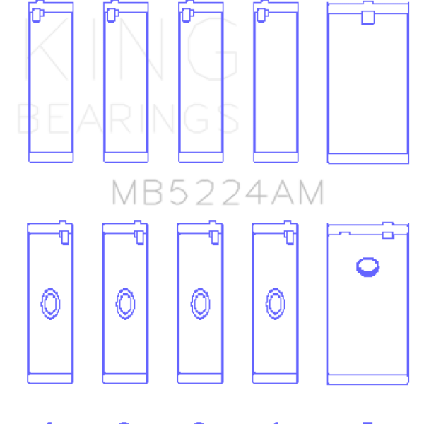 King Engine Bearings MB5224AM
