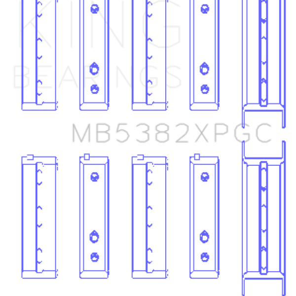 King Engine Bearings MB5382XPGCSTDX