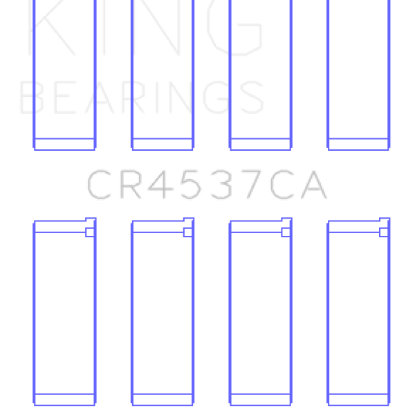 KING Connecting Rod Bearings King Engine Bearings CR4537CA0.25