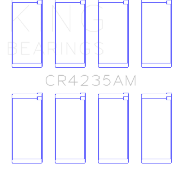 KING Rod Bearings King Engine Bearings CR4235AM0.25