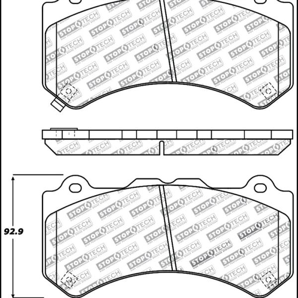 ST Sport Brake Pads Stoptech 309.13820