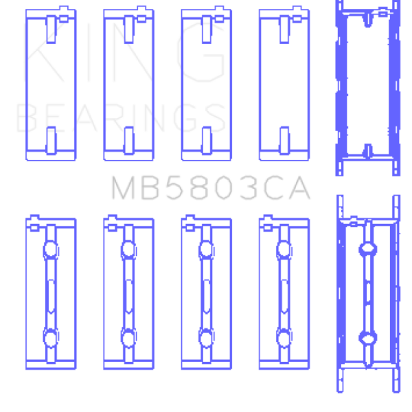 King Engine Bearings MB5803CA