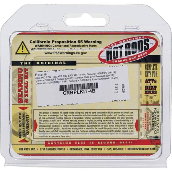Hot Rods CRBPLKIT-4B